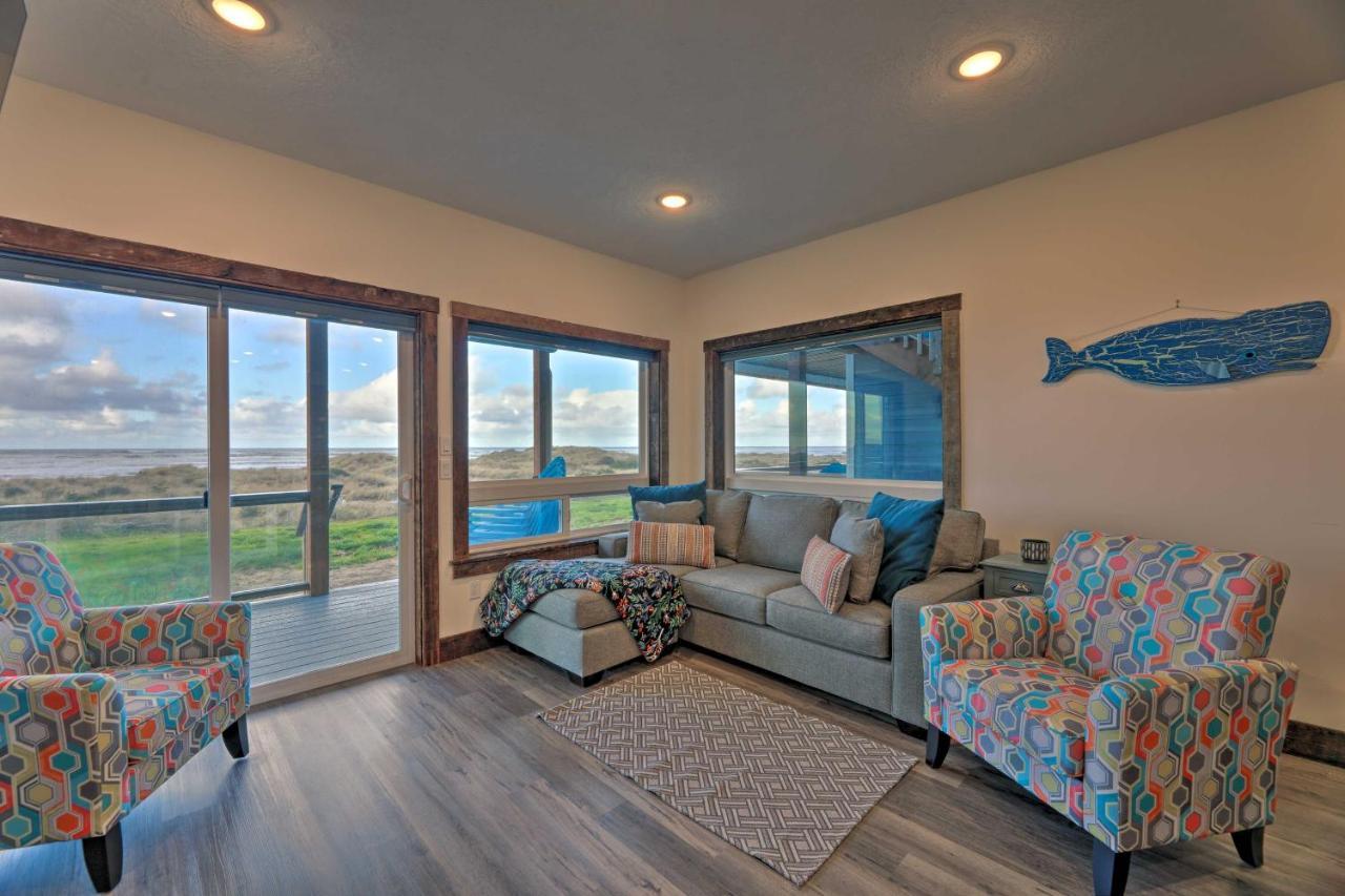 Sanderling Sea Cottages, Unit 6 With Beach Access! Waldport Luaran gambar