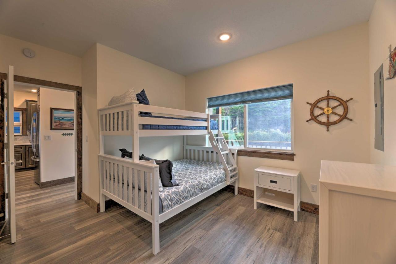 Sanderling Sea Cottages, Unit 6 With Beach Access! Waldport Luaran gambar